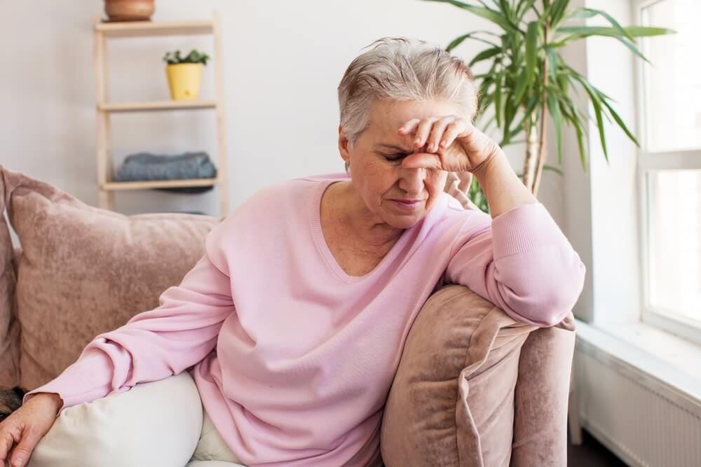 women feeling tired 